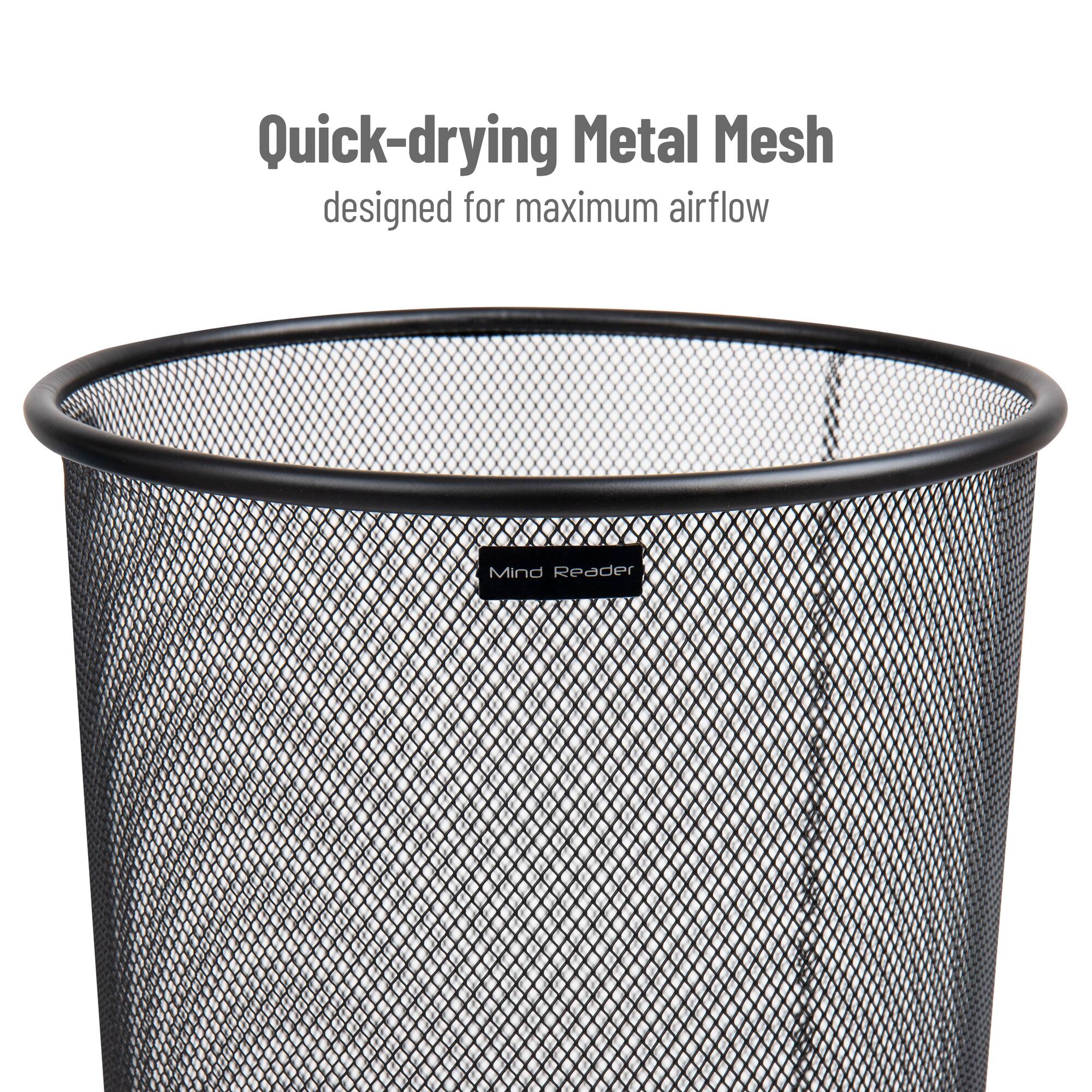 Mind Reader Network Collection Metal Mesh Umbrella Stands, 2ct.